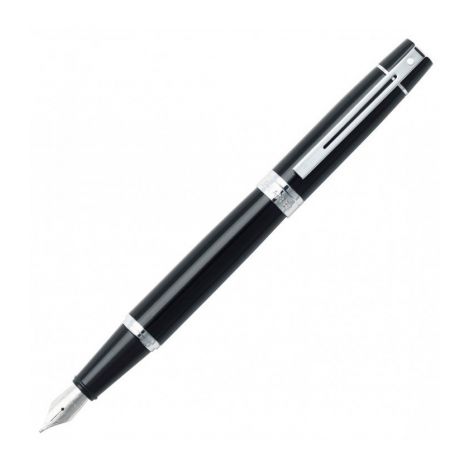 Pióro wieczne Sheaffer 300 Czarno-srebrny